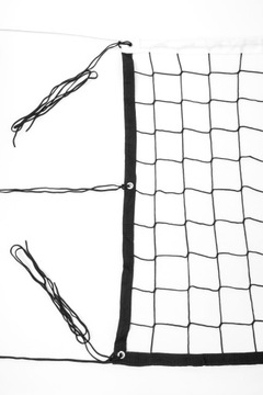 SIATKA DO SIATKÓWKI WZMOCNIONA TAŚMĄ Z 4 STRON 9,50 x 1M MECZOWA