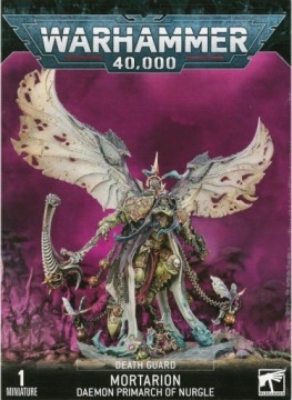 DEATH GUARD MORTARION: DAEMON PRIMARCH OF NURGLE model do malowania i gry