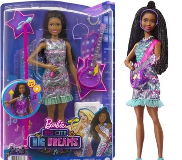Barbie Big City Dreams Muzyczna lalka Brooklyn
