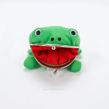 Anime Naruto Coin Bag Frog Wallet Ring Personalized Plush Purse Key Bag