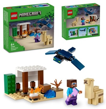 LEGO Minecraft 21251 Ekspedycja pustynna Steve'a Prezent