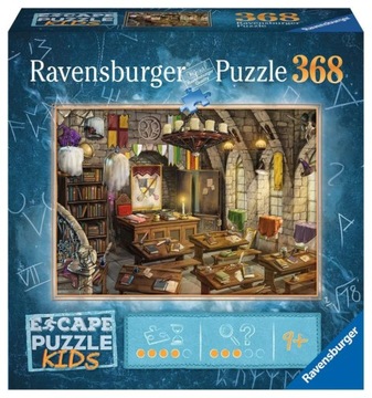 RAVENSBURGER PUZZLE EXIT KIDS SZKOŁA MAGII 368 EL.