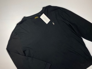 Bluzka męska long sleeve czarna POLO RALPH LAUREN r. L