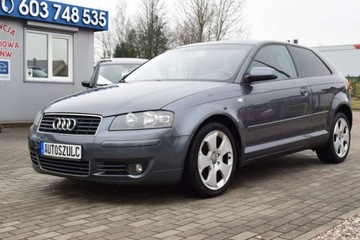 Audi A3 8P Hatchback 3d 2.0 FSI 150KM 2003 Audi A3 2.0 Benzyna, AUTOMAT, 3-Drzwi, Sprowad..., zdjęcie 4