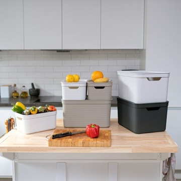 DECO Box Корзина JIVE с крышкой, 5л, ROTHO