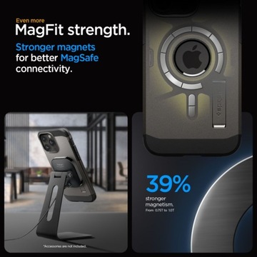 SPIGEN TOUGH ARMOR — ПРОЧНЫЙ КОРПУС С MAGSAFE CASE ДЛЯ IPHONE 15 PRO