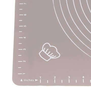 СИЛИКОНОВЫЙ КОВРИК БОЛЬШАЯ ПОДКЛАДКА XXL ДЛЯ ТОРТОВ КУХОННАЯ ПОДКЛАДКА ИЗМЕРИТЕЛЬНАЯ