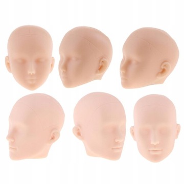 6 sztuk w skali 1:6 Head Sculpt Practice Makeup