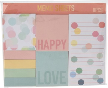 НАБОР БЛОКНОТА НА БУМАГЕ САМОКЛЕЯЩЕЙСЯ ЗАПИСЬ