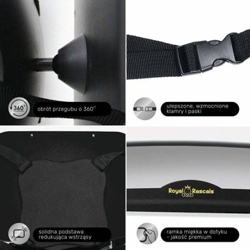 ROYAL RASCALS Детское автомобильное зеркало