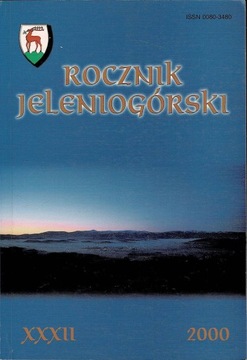 Rocznik Jeleniogórski 2000 Jelenia Góra Cieplice Śląskie Wojcieszyce