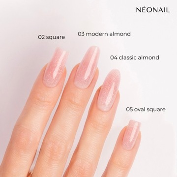 NEONAIL Forms Duo AcrylGel для наращивания ногтей - Classic Almond 04