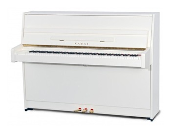 pianino Kawai K 15 E biały połysk