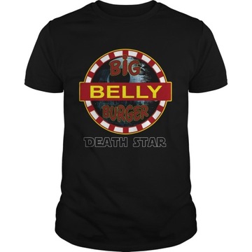 Big Belly Burger Death Star Koszulka Unisex cotton T-Shirt