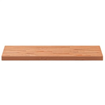 vidaXL Столешница для ванной комнаты, 100x50x4 см, массив бука