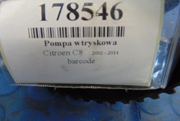 CITROEN C8 2.2HDI ČERPADLO VSTŘIKOVAČE