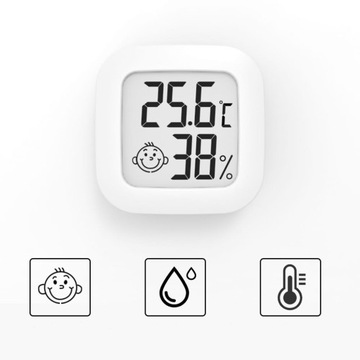 Cyfrowy Electronic Digital Hygroter Thermomet