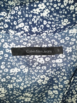 Calvin Klein Jeans Letnia Sukienka *** Rozmiar: S