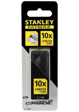 STANLEY Лезвие трапециевидное для ножа 10e 11-800