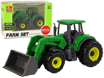 POJAZD TRAKTOR SPYCHACZ ZIELONY MAŁY