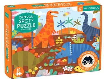 PUZZLE OBSERWACYJNE 12EL. MUDPUPPY