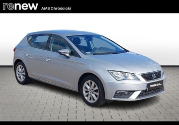 Seat Leon III Hatchback Facelifting 1.5 EcoTSI 130KM 2019 Seat Leon Salon Polska, Idealny Stan, Bezwypadkowy, Serwisowany, FV23 1.5, zdjęcie 6