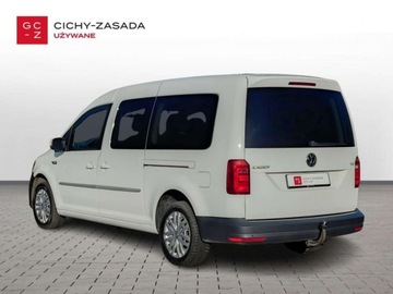 Volkswagen Caddy IV Kombi Maxi 2.0 TDI SCR BlueMotion Technology 102KM 2016 Volkswagen Caddy 2.0 TDI 102KM Maxi 7 osobowy Czujniki Parkowania Salon, zdjęcie 2