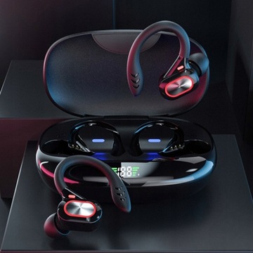 БЕСПРОВОДНЫЕ СПОРТИВНЫЕ НАУШНИКИ BT5.1 POWERBANK