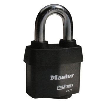 Замок MasterLock ProSeries из черной атмосферостойкой стали