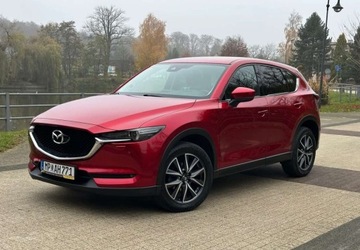 Mazda CX-5 II SUV 2.0 SKY-G 160KM 2018 Mazda CX-5 Mazda CX-5 SKYACTIV-G 160 AWD Exclusive-Line 2.0 Benzyna 160KM