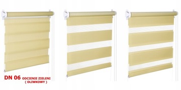 Рулонная штора День Ночь с НАПРАВЛЯЮЩИМ 52х230 13 ЦВЕТОВ