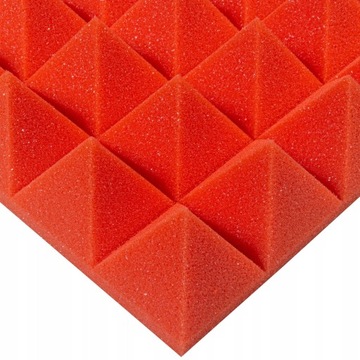 АКУСТИЧЕСКАЯ ПЕНА ПИРАМИДА 5 СМ АРБУЗ конусы панели губка для детской комнаты