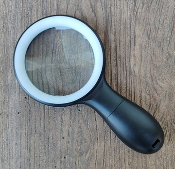 УЛУПА 10x С ПОДСВЕТКОЙ 18 LED