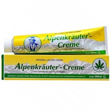 EMULSJA ALPENKRAUTER CZARCI PAZUR OLEJ KONOPNY