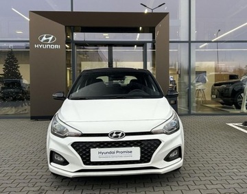 Hyundai i20 II Hatchback 5d Facelifting 1.0 T-GDi 100KM 2019 Hyundai i20 Kamera DCT Automat Salon Polska dwukolorowe nadwozie, zdjęcie 4