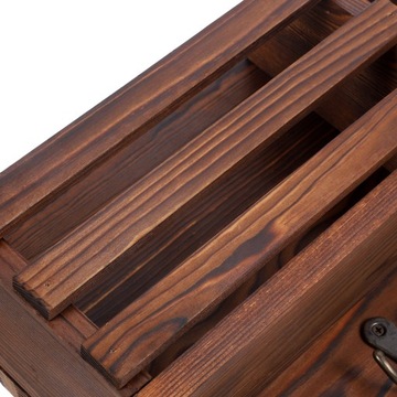 Деревянная полка в прихожей Крючки для шляп Брелок для ключей