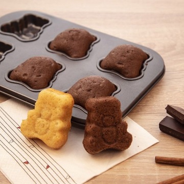 BEAR COOKIE Mold - форма мишки для выпечки печенья и печенья.
