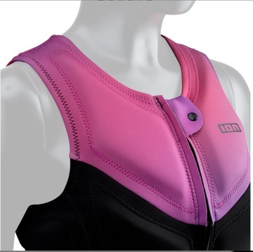 ION Ivy Жилет с молнией спереди, женский, розовый с градиентом, 2023 M