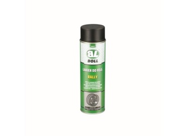 LAKIER AKRYLOWY 500ML CZARNY MATOWY do felg spray