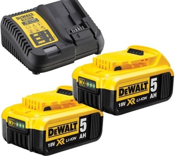 Комплект DEWALT COMBO 3 шт. 2x5,0 Ач DCK383P2T