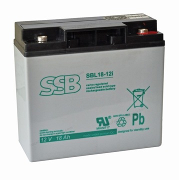 Akumulator AGM SSB SBL 18-12 18 Ah 12V