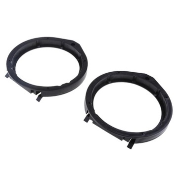 2 шт. 6,5-дюймовое черное пластиковое кольцо-кронштейн динамика для ACCORD