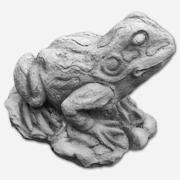 Figura z betonu ŻABA - ROPUCHA (Z3) ALA-SHOP
