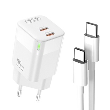 СЕТЕВОЕ ЗАРЯДНОЕ УСТРОЙСТВО XO FAST 35 Вт ДЛЯ ТЕЛЕФОНА USB-C