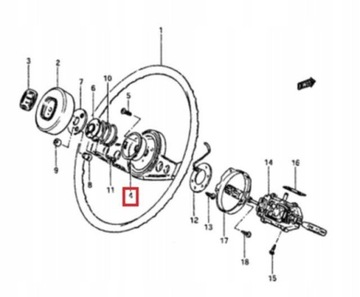 DRŽÁKY ŘÍDÍCÍ SUZUKI SAMURAI LJ80 ORIGINÁLNÍ