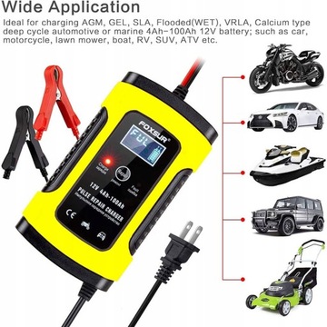 Автоматическое автомобильное зарядное устройство Power Pulse 12 В, 5 А