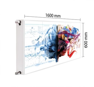 OSŁONA MAGNETYCZNA NA GRZEJNIK 160x60 WYKRES MATA MAGNES