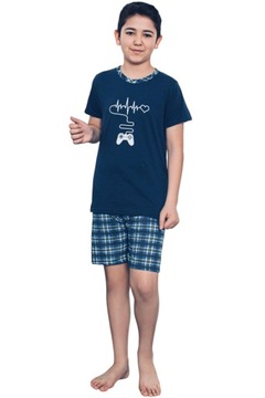 ДЕТСКИЕ/МОЛОДЕЖНЫЕ ПИЖАМЫ ДЛЯ МАЛЬЧИКОВ, КОРОТКИЙ РУКАВ