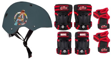 6x ЗАЩИТА ДЛЯ СПОРТИВНОГО ШЛЕМА 52-56 AVENGER WALNUT