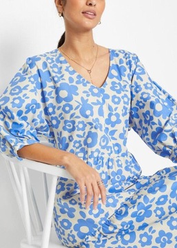 ДЛИННОЕ ПЛАТЬЕ-РУБАШКА BONPRIX__48